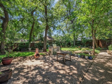 Updated 1942 traditional style home with Austin stone exterior on Stevens Park Golf Course in Texas - for sale on GolfHomes.com, golf home, golf lot