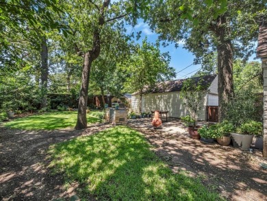 Updated 1942 traditional style home with Austin stone exterior on Stevens Park Golf Course in Texas - for sale on GolfHomes.com, golf home, golf lot