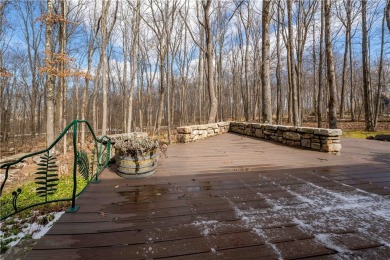 Amazing golf course views from this rustic contemporary home on Nemacolin Woodlands Resort and Spa in Pennsylvania - for sale on GolfHomes.com, golf home, golf lot