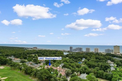 Discover your perfect coastal escape! This furnished and on Arcadian Shores Golf Club in South Carolina - for sale on GolfHomes.com, golf home, golf lot