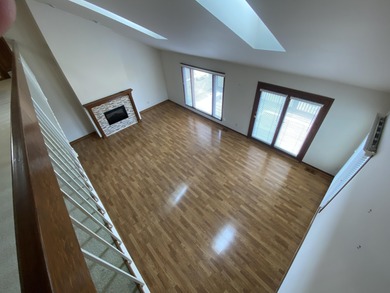 Enjoy stunning Lake views from this 3 bedroom and 2 bath condo on Lake of Four Seasons Country Club in Indiana - for sale on GolfHomes.com, golf home, golf lot