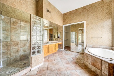 Discover refined living in this exquisite 4-bedroom, 3-bath home on Starfire At Scottsdale Country Club in Arizona - for sale on GolfHomes.com, golf home, golf lot