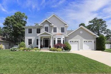 Welcome to this beautifully maintained Gurwicz Wyncote model on Harbor Pines Golf Club in New Jersey - for sale on GolfHomes.com, golf home, golf lot