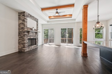 Step into this light-filled 2022-built, 3-bedroom, 2.5-bath on Achasta Golf Club in Georgia - for sale on GolfHomes.com, golf home, golf lot