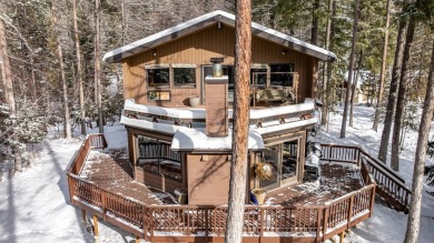 Charming Whitefish home with prime location and endless on Iron Horse Golf Club in Montana - for sale on GolfHomes.com, golf home, golf lot