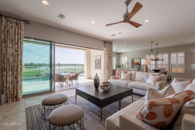 Positioned along the 3rd green of the prestigious Encanterra on Encanterra Country Club in Arizona - for sale on GolfHomes.com, golf home, golf lot