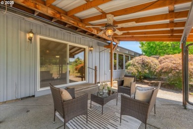 This beautifully built one-level home sits peacefully on the on Gresham Golf Course in Oregon - for sale on GolfHomes.com, golf home, golf lot