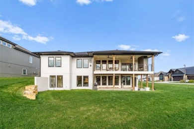 Exceptional Modern Design Ranch Home that exudes both style and on Falcon Ridge Golf Course in Kansas - for sale on GolfHomes.com, golf home, golf lot