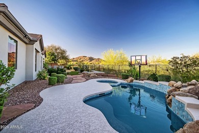 Enjoy a breathtaking golf course and mountain view every day in on Anthem Golf and Country Club  in Arizona - for sale on GolfHomes.com, golf home, golf lot