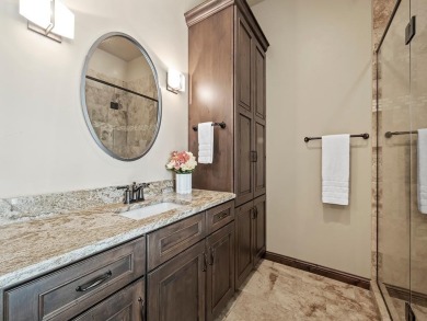 This custom-built, one-level home sits on 2.5 beautifully on Ridges At Sand Creek in Minnesota - for sale on GolfHomes.com, golf home, golf lot