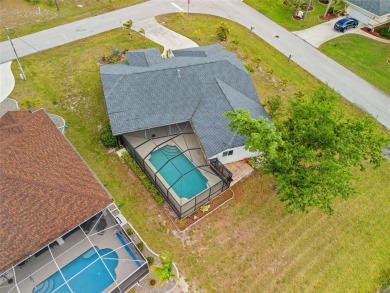 CORNER LOT! Spacious 3 bedroom, 2 bath, 2-car garage pool home on Pinemoor West Golf Club in Florida - for sale on GolfHomes.com, golf home, golf lot