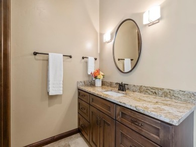This custom-built, one-level home sits on 2.5 beautifully on Ridges At Sand Creek in Minnesota - for sale on GolfHomes.com, golf home, golf lot