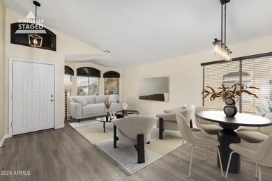 Heated pool + spa, $60K+ in upgrades, and located in the on The Duke At Rancho El Dorado Golf Course in Arizona - for sale on GolfHomes.com, golf home, golf lot