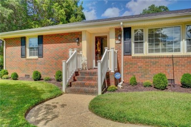 Welcome Home to this brick rancher in a highly desired golf on Elizabeth Manor Golf and Country Club in Virginia - for sale on GolfHomes.com, golf home, golf lot