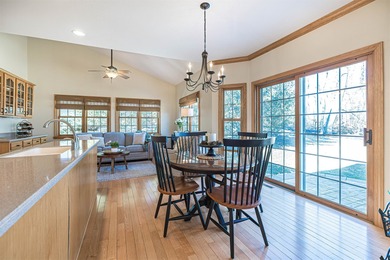 Immaculately maintained custom home backing up to the 7th on Whispering Woods Golf Course in Pennsylvania - for sale on GolfHomes.com, golf home, golf lot