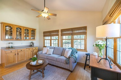 Immaculately maintained custom home backing up to the 7th on Whispering Woods Golf Course in Pennsylvania - for sale on GolfHomes.com, golf home, golf lot