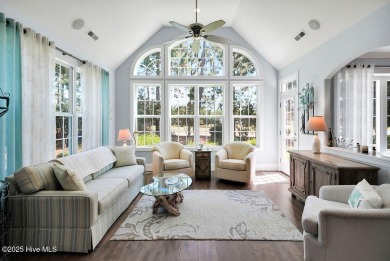 Quality & style combine in this stunning home built by Barker & on Compass Pointe Golf Course in North Carolina - for sale on GolfHomes.com, golf home, golf lot