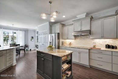 Quality & style combine in this stunning home built by Barker & on Compass Pointe Golf Course in North Carolina - for sale on GolfHomes.com, golf home, golf lot