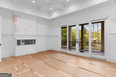 Another enviable custom golf estate built by Walden Signature on Reynolds Lake Oconee - The Oconee in Georgia - for sale on GolfHomes.com, golf home, golf lot