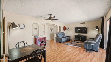 Welcome to this wonderful 3 bedroom, 2.5 bath home on a quiet on Sun City Country Club in Arizona - for sale on GolfHomes.com, golf home, golf lot