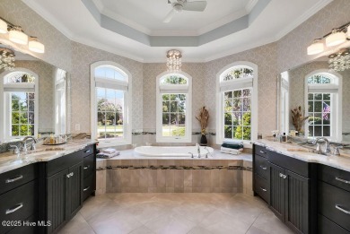 Quality & style combine in this stunning home built by Barker & on Compass Pointe Golf Course in North Carolina - for sale on GolfHomes.com, golf home, golf lot