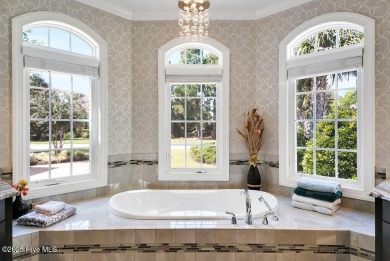 Quality & style combine in this stunning home built by Barker & on Compass Pointe Golf Course in North Carolina - for sale on GolfHomes.com, golf home, golf lot