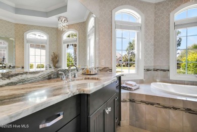 Quality & style combine in this stunning home built by Barker & on Compass Pointe Golf Course in North Carolina - for sale on GolfHomes.com, golf home, golf lot