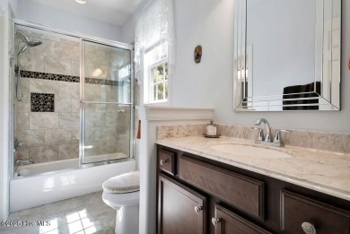 Quality & style combine in this stunning home built by Barker & on Compass Pointe Golf Course in North Carolina - for sale on GolfHomes.com, golf home, golf lot