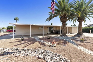 Enjoy easy living in this beautifully maintained 2BR/2BA on Fountain of the Sun Country Club in Arizona - for sale on GolfHomes.com, golf home, golf lot