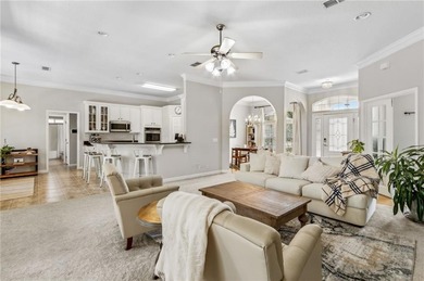 Sanctuary of Elegance and Serenity - Nestled amidst nature's on Laurel Island Links in Georgia - for sale on GolfHomes.com, golf home, golf lot