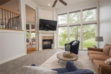 Stunning golf course living awaits in this spacious 5-bedroom, 4 on Falcon Lakes Golf Course in Kansas - for sale on GolfHomes.com, golf home, golf lot