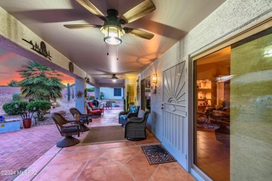 Beautifully updated & expanded Laredo w/a golf cart garage on Quail Creek Country Club  in Arizona - for sale on GolfHomes.com, golf home, golf lot