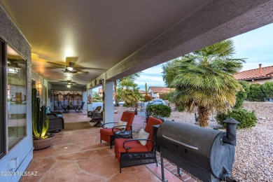 Beautifully updated & expanded Laredo w/a golf cart garage on Quail Creek Country Club  in Arizona - for sale on GolfHomes.com, golf home, golf lot