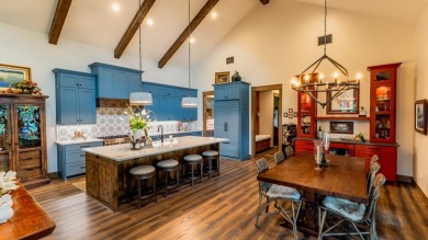 Experience refined living at 114 Turning Stone Circle, a on Boot Ranch Golf Club in Texas - for sale on GolfHomes.com, golf home, golf lot