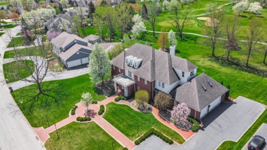 Stunning, classic 3 story home in gated golf course community of on Briar Ridge Country Club in Indiana - for sale on GolfHomes.com, golf home, golf lot