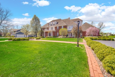 Stunning, classic 3 story home in gated golf course community of on Briar Ridge Country Club in Indiana - for sale on GolfHomes.com, golf home, golf lot