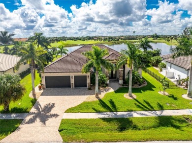 This elegant open concept custom home with superb quality and on Twin Isles Country Club in Florida - for sale on GolfHomes.com, golf home, golf lot