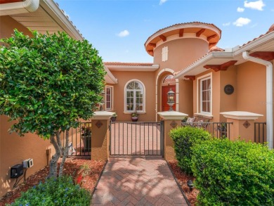 IMPROVED PRICE--An iconic palm tree and elegant paver driveway on Harbor Hills Country Club in Florida - for sale on GolfHomes.com, golf home, golf lot