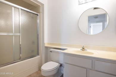 Fresh, bright, and ready for fun! This inviting 2 bedroom, 2 on Sun City Lakes West and East in Arizona - for sale on GolfHomes.com, golf home, golf lot