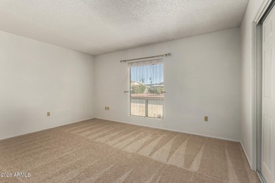 Welcome home to this light and bright 2-bedroom, 2-bath home on Sun City Lakes West and East in Arizona - for sale on GolfHomes.com, golf home, golf lot