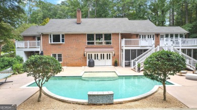 Enjoy the sunset views from 103 Lakeshore Drive, a remarkable on Highland Country Club in Georgia - for sale on GolfHomes.com, golf home, golf lot