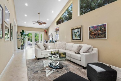 Beautifully remodeled custom villa, situated on a desirable on Hunters Run Golf and Country Club in Florida - for sale on GolfHomes.com, golf home, golf lot