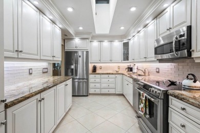 Beautifully remodeled custom villa, situated on a desirable on Hunters Run Golf and Country Club in Florida - for sale on GolfHomes.com, golf home, golf lot
