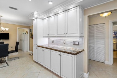 Beautifully remodeled custom villa, situated on a desirable on Hunters Run Golf and Country Club in Florida - for sale on GolfHomes.com, golf home, golf lot