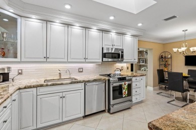 Beautifully remodeled custom villa, situated on a desirable on Hunters Run Golf and Country Club in Florida - for sale on GolfHomes.com, golf home, golf lot