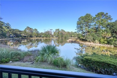 Renovated in 2024, this gorgeous home in Moss Creek overlooks on Moss Creek Golf Club in South Carolina - for sale on GolfHomes.com, golf home, golf lot