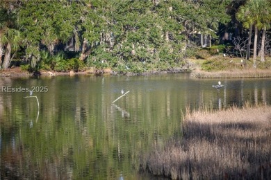 Renovated in 2024, this gorgeous home in Moss Creek overlooks on Moss Creek Golf Club in South Carolina - for sale on GolfHomes.com, golf home, golf lot