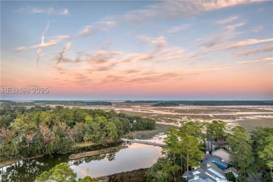 Renovated in 2024, this gorgeous home in Moss Creek overlooks on Moss Creek Golf Club in South Carolina - for sale on GolfHomes.com, golf home, golf lot