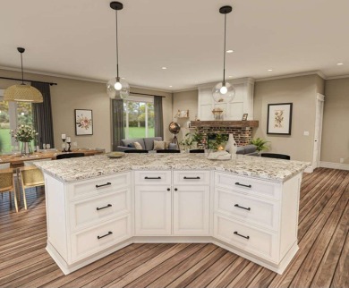 Act now to secure this stunning new-build ranch in Chapel Creek on Santee National Golf Course in South Carolina - for sale on GolfHomes.com, golf home, golf lot