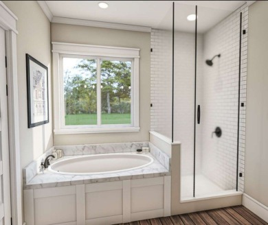 Act now to secure this stunning new-build ranch in Chapel Creek on Santee National Golf Course in South Carolina - for sale on GolfHomes.com, golf home, golf lot